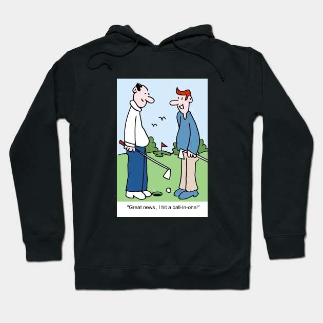 golf018 Hoodie by Cheeky Greetings